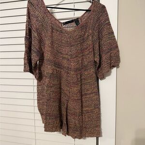 Women's Multicolor Knit Shirt